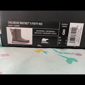 SOREL Toddler Girl Snow Boots